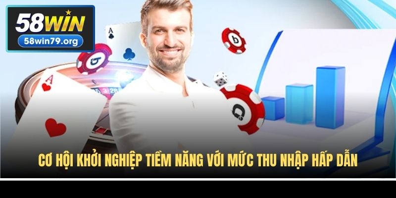 Cơ hội khởi nghiệp tiềm năng với mức thu nhập hấp dẫn